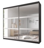 Show details for Idzczak Furniture Wardrobe Multi II 10 203cm Black