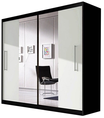 Picture of Idzczak Meble Wardrobe Rico Black/White