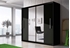 Picture of Idzczak Furniture Wardrobe Rico Black