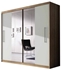 Picture of Idzczak Furniture Wardrobe Rico Sonoma Oak / White