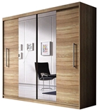 Show details for Idzczak Furniture Wardrobe Rico Sonoma Oak