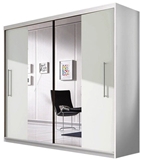 Show details for Idzczak Furniture Wardrobe Rico White