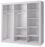 Picture of Idzczak Furniture Wardrobe Roma White / Black