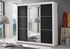 Picture of Idzczak Furniture Wardrobe Roma White / Black