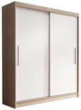 Show details for Idzczak Furniture Wardrobe Vista 04 Sonoma Oak / White