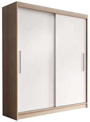 Picture of Idzczak Furniture Wardrobe Vista 04 Sonoma Oak / White