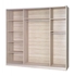 Picture of Maridex Dione 4L Wardrobe Pine Grey