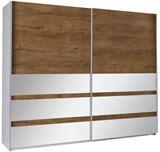 Show details for Maridex Lux 22/23 Wardrobe Burgundy Oak