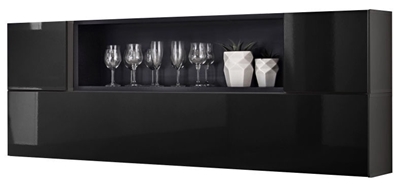 Picture of ASM Blox SB II Hanging Cabinet Set Black