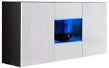 Show details for ASM Fly SBII Hanging Cabinet Black/White