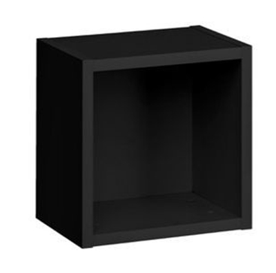 Picture of ASM Shelf Cabinet Blox RW10 Black Matt