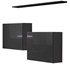 Picture of ASM Switch SB I Hanging Cabinet/Shelf Set Graphite/Black Matt