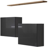 Show details for ASM Switch SB I Hanging Cabinet/Shelf Set Graphite/Wotan