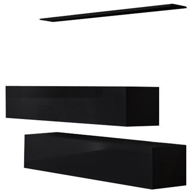 Picture of ASM Switch SB II Hanging Cabinet/Shelf Set Black