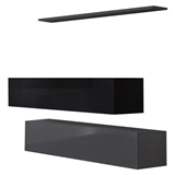 Show details for ASM Switch SB II Hanging Cabinet/Shelf Set Graphite/Black