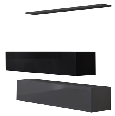 Picture of ASM Switch SB II Hanging Cabinet/Shelf Set Graphite/Black