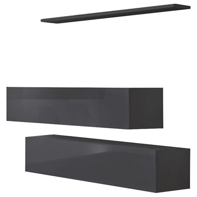 Picture of ASM Switch SB II Hanging Cabinet/Shelf Set Graphite
