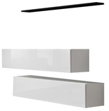 Show details for ASM Switch SB II Hanging Cabinet/Shelf Set White/Black Shelf