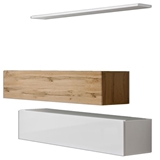 Show details for ASM Switch SB II Hanging Cabinet/Shelf Set White/Wotan