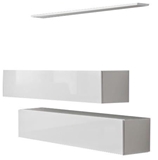 Show details for ASM Switch SB II Hanging Cabinet/Shelf Set White