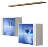 Show details for ASM Switch SB III Hanging Cabinet/Shelf Set White/Wotan