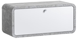 Show details for ASM Wally Hanging Cupboard Type 06 Grey/Glossy White