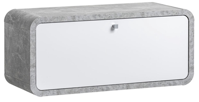 Picture of ASM Wally Hanging Cupboard Type 06 Grey/Glossy White