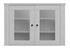 Picture of Black Red White Amsterdam Glass Door Cabinet Grey