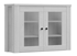 Picture of Black Red White Amsterdam Glass Door Cabinet Grey