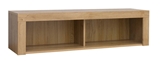 Show details for Black Red White Balder Hanging Cabinet Riviera Oak