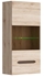 Picture of Black Red White Elpasso Hanging Cabinet San Remo Oak