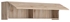 Picture of Black Red White Elpasso Wall Shelf San Remo Oak Light