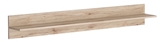 Show details for Black Red White Elpasso Wall Shelf San Remo Oak