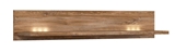 Show details for Black Red White Gent Wall Shelf 139cm Stirling Oak