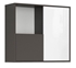 Picture of Black Red White Graphic SFW2D Cupboard Grey/White