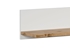 Picture of Black Red White Holten Wall Shelf 106cm Wotan Oak/White