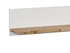 Picture of Black Red White Holten Wall Shelf 156cm Wotan Oak/White