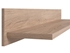 Picture of Black Red White Luttich Wall Shelf Oak