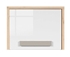 Picture of Black Red White Namek Cupboard Beech/White/Grey