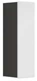 Show details for Black Red White Possi Light Cupboard 130x42x40cm Grey Tungsten/White Gloss