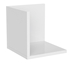 Picture of Black Red White Priceton Wall Shelf 25cm White