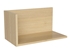 Picture of Black Red White Priceton Wall Shelf 50cm Oak