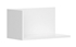 Picture of Black Red White Priceton Wall Shelf 50cm White