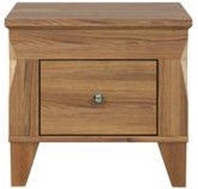 Picture of Bedside table Black Red White Bergen Sibiu Larch
