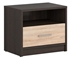 Picture of Bedside table Black Red White Nepo Plus Wenge / Sonoma Oak