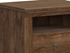 Picture of Bedside table Black Red White Patras April Oak