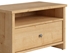 Picture of Bedside table Black Red White Porto Burlington Oak