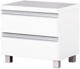 Show details for Bedside table Bodzio Aga AG42 White