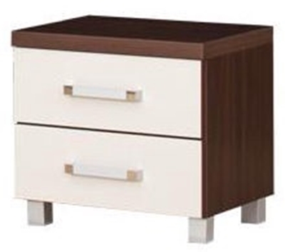 Picture of Bedside table Bodzio Amadis A42 Vanilla / Brown