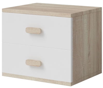 Picture of Naktsgaldiņš Idzczak Furniture Smyk III 22 White / Sonoma Oak